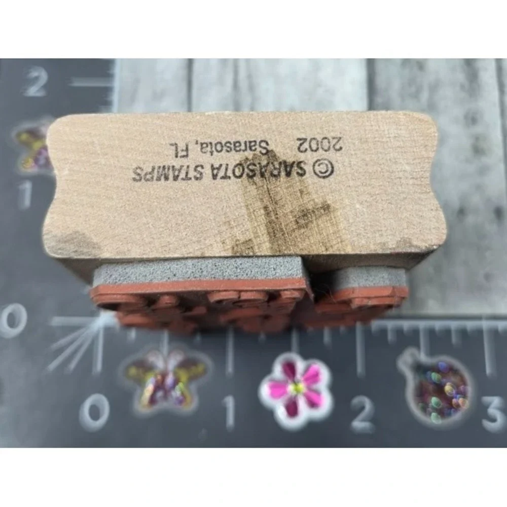 Sarasota Hope You Feel Better Soon Script Get Well Rubber Stamp Wood #i47